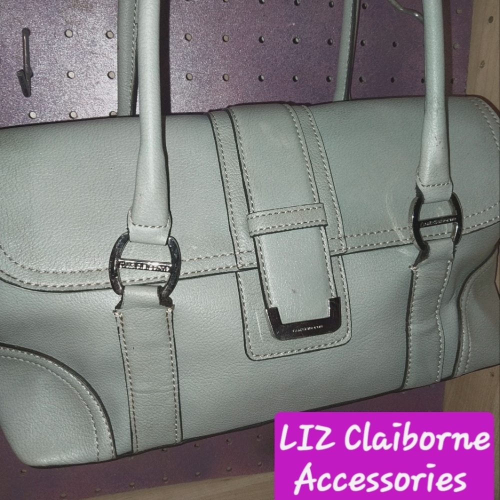 LIZ Clairborne Handbag Teal Green.